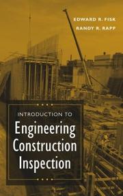 Cover of: Introduction to Engineering Construction Inspection