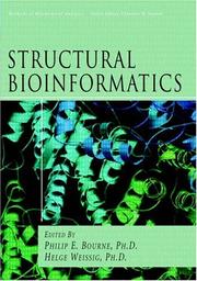 Cover of: Structural Bioinformatics (Methods of Biochemical Analysis, V. 44)