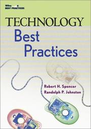Cover of: Technology Best Practices (Wiley Best Practices) by Robert H. Spencer, Randolph P. Johnston