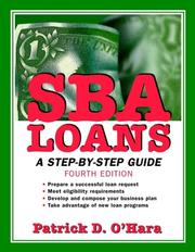 Cover of: SBA Loans | Patrick D. O