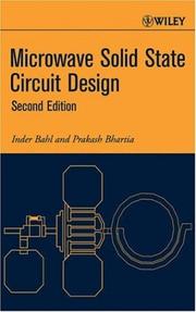 Cover of: Microwave Solid State Circuit Design