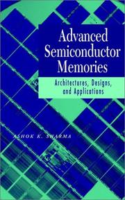 Cover of: Advanced Semiconductor Memories: Architectures, Designs, and Applications