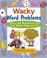 Cover of: Wacky Word Problems