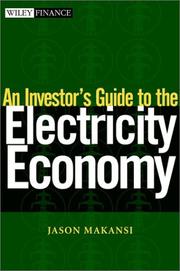 Cover of: An investor's guide to the electricity economy