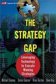 Cover of: The Strategy Gap: Leveraging Technology to Execute Winning Strategies