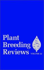 Plant Breeding Reviews by Jules Janick