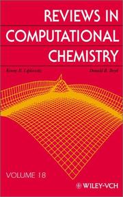 Cover of: Reviews in Computational Chemistry, Reviews in Computational Chemistry, Volume 18 (Reviews in Computational Chemistry)