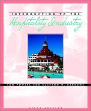 Cover of: Introduction to the Hospitality Industry, Fifth Edition and NRAEF Workbook Package