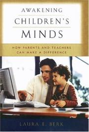 Cover of: Awakening Children's Minds: How Parents and Teachers Can Make a Difference