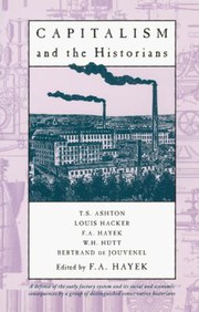 Cover of: Capitalism and the historians