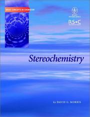 Cover of: Stereochemistry by David G. Morris
