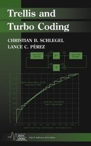 Cover of: Trellis and Turbo Coding by Christian Schlegel, Lance Perez