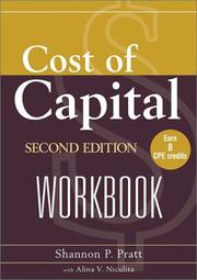 Cover of: Cost of Capital Workbook by Shannon P. Pratt