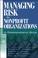 Cover of: Managing Risk in Nonprofit Organizations