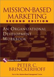Cover of: Mission-Based Marketing | Peter C. Brinckerhoff