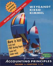 Cover of: Accounting Principles by Jerry J. Weygandt, Jerry J. Weygandt, Donald E. Kieso, Paul D. Kimmel