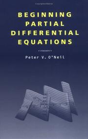 Cover of: Beginning partial differential equations