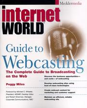 Cover of: Internet world guide to webcasting