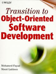 Cover of: Transition to object-oriented software development
