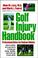 Cover of: Golf injury handbook