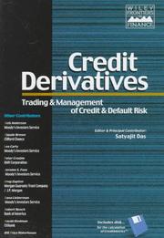 Cover of: Credit Derivatives: Trading & Management of Credit & Default Risk (Wiley Frontiers in Finance)