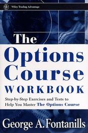 Cover of: The Options Course Workbook by George A. Fontanills