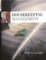 Housekeeping management by Matt A. Casado