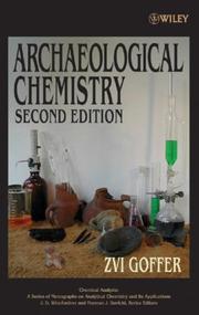 Cover of: Archaeological chemistry by Zvi Goffer