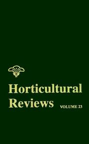 Cover of: Volume 23, Horticultural Reviews by Jules Janick