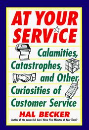 Cover of: At your service | Hal B. Becker