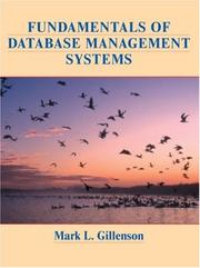 Cover of: Fundamentals of Database Management Systems