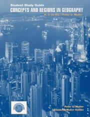 Cover of: Student Study Guide to Accompany Concepts and Regions in Geography