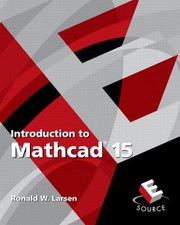 Cover of: Introduction to MathCad 15