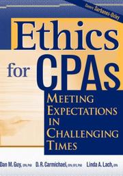 Cover of Ethics for CPAs