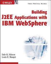 Cover of: Building J2EE Applications with IBM WebSphere by Dale R. Nilsson, Louis E. Mauget
