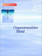 Cover of: Organotransition Metal Chemistry (Basic Concepts In Chemistry)