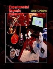 Cover of: Experimental organic chemistry