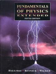 Cover of: Fundamentals of Physics Without Softlock Cd-Physics, 2.0 by David Halliday, Robert Resnick, Jearl Walker