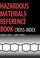 Cover of: Hazardous Materials Reference Book