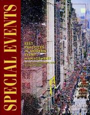 Cover of: Special Events by Joe Jeff Goldblatt, Joe Jeff Goldblatt