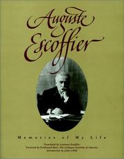 Cover of: Auguste Escoffier: Memories of My Life