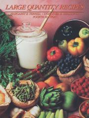 Cover of: Large Quantity Recipes, Fourth Edition