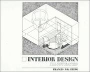 Cover of: Interior Design Illustrated by Francis D. K. Ching