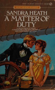 Cover of: A Matter of Duty by Sandra Heath