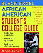 Cover of: African American Student's College Guide by Isaac Black