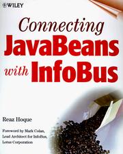 Cover of: Connecting JavaBeans with InfoBus