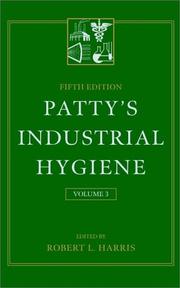 Cover of: Volume 3, Patty's Industrial Hygiene