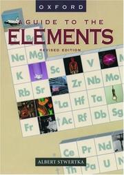 Cover of: A guide to the elements by Albert Stwertka