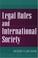 Cover of: Legal Rules and International Society
