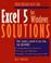 Cover of: Excel 5 for Windows solutions